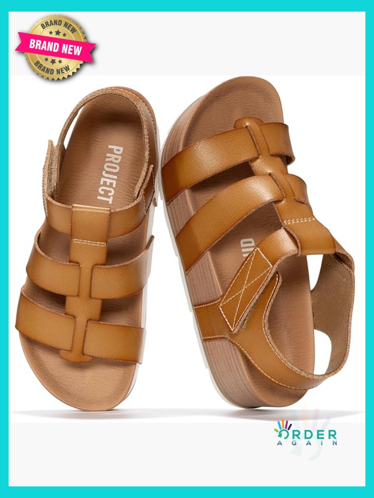 Strappy Wedge Sandals Comfortable Non-Slip Lightweight Platform Open Toe Summer